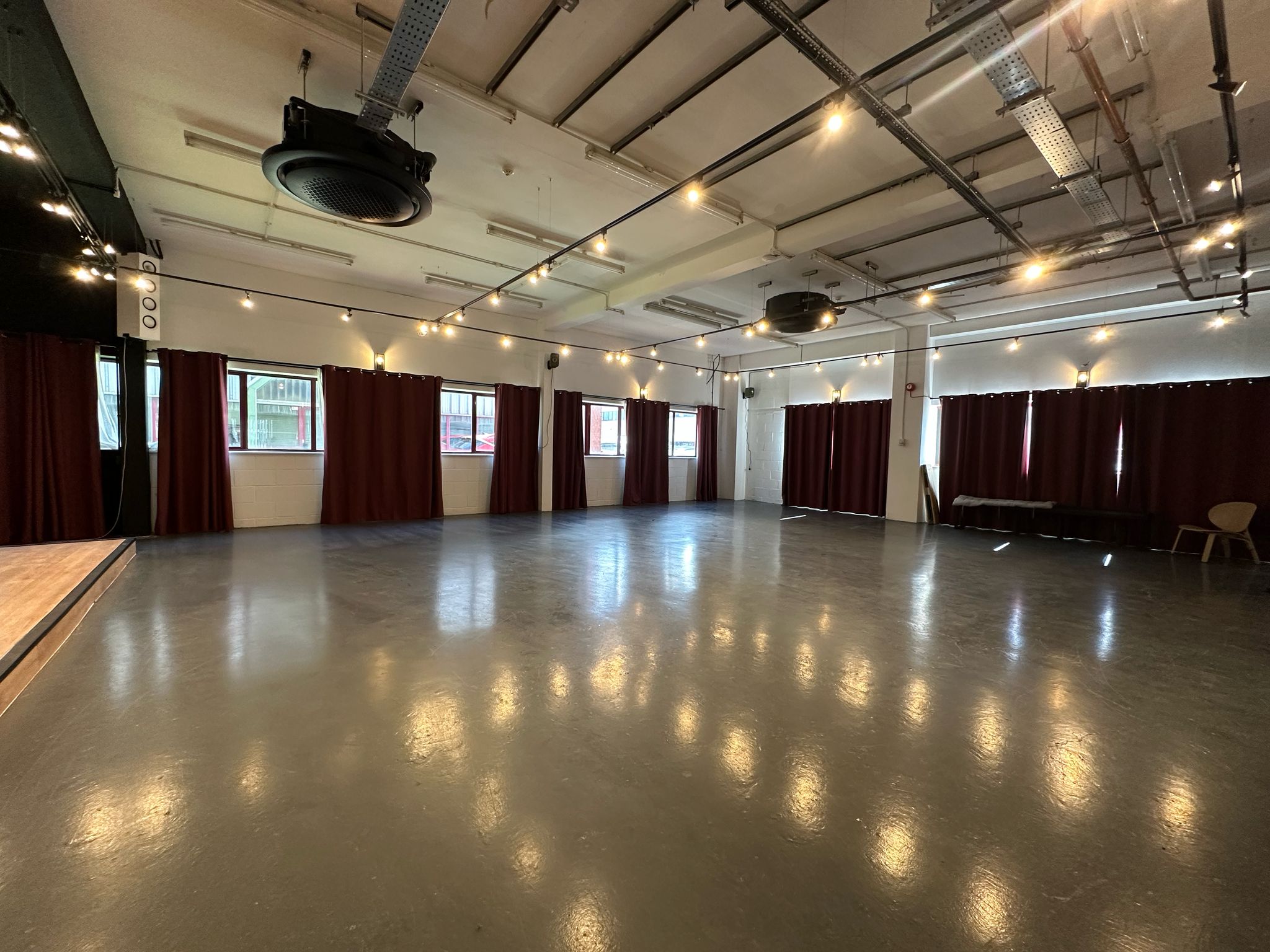 Performance space full view